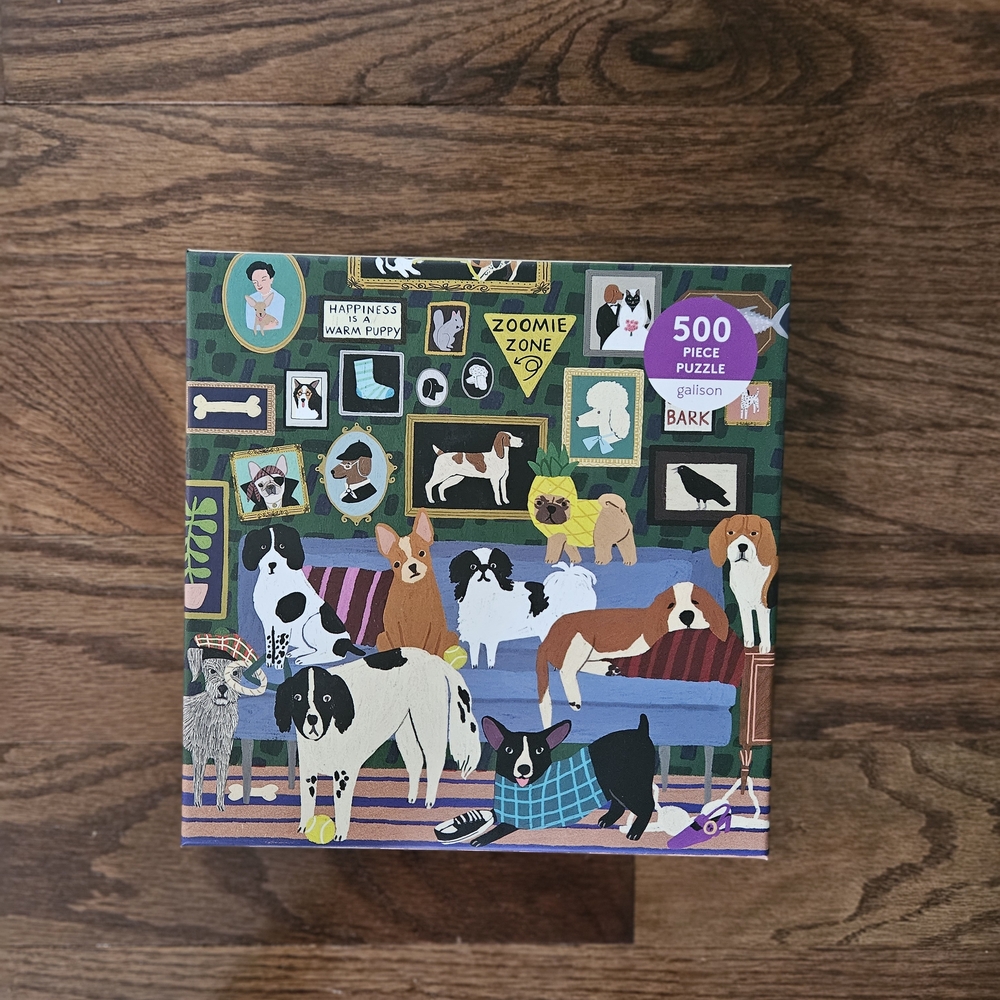 Dog Portraits 500-Piece Puzzle - Multi-Color